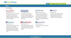 Desktop Screenshot of justhealthshops.com
